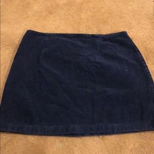 velvet blue kendal kylie skirt